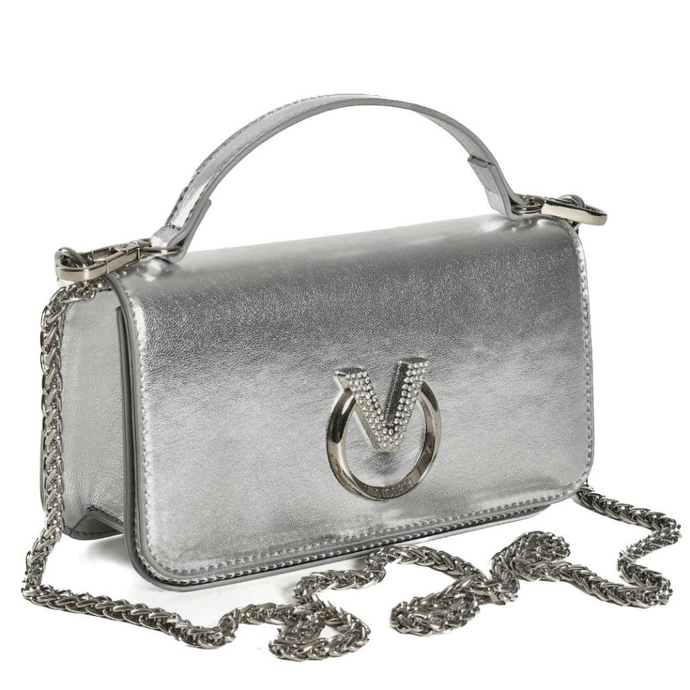 Bolsa Feminina Crossbody Bag Via Marte B2-714-01 Prata Prata 3
