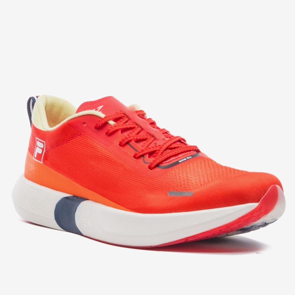Tênis Masculino Running Pro Speed Tech Fila Kr7 Vermelho Vermelho 3
