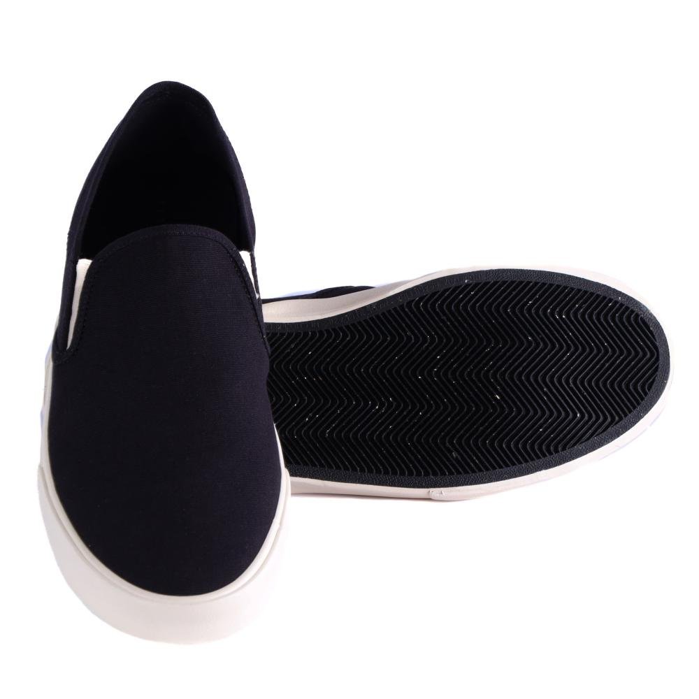 Tênis Masculino Slip-On Reserva R751070005 Preto/Off White Preto/Off White 4