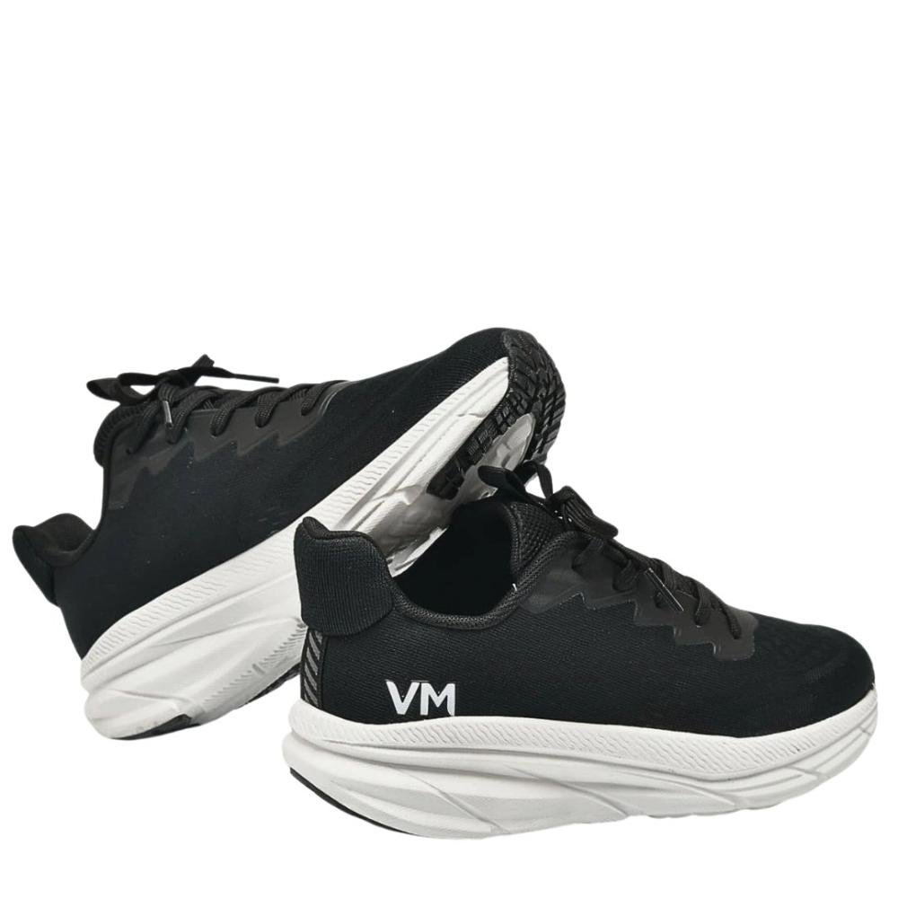 Tênis Via Marte Feminino Casual Esportivo 261-001 Preto Preto 4