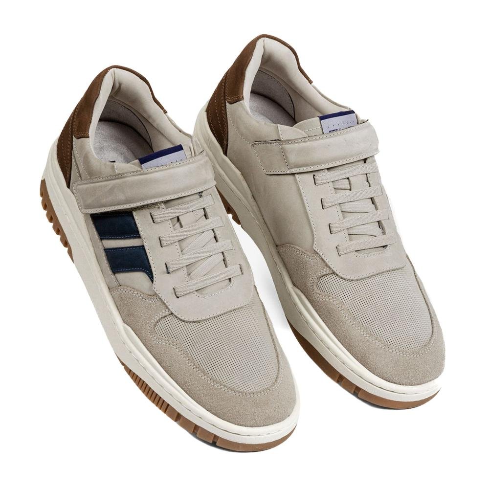 Sapatênis Masculino Ferracini Max 7403-683e Bege Bege 2