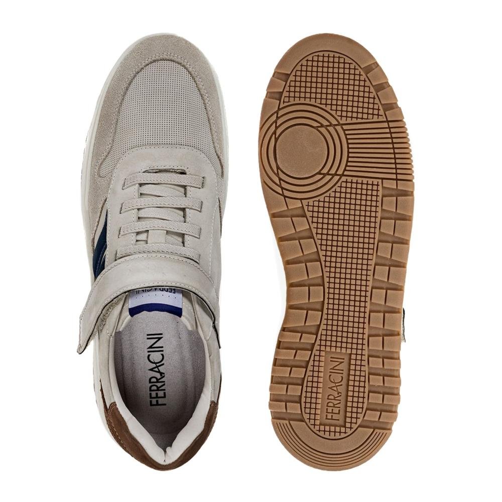 Sapatênis Masculino Ferracini Max 7403-683e Bege Bege 4