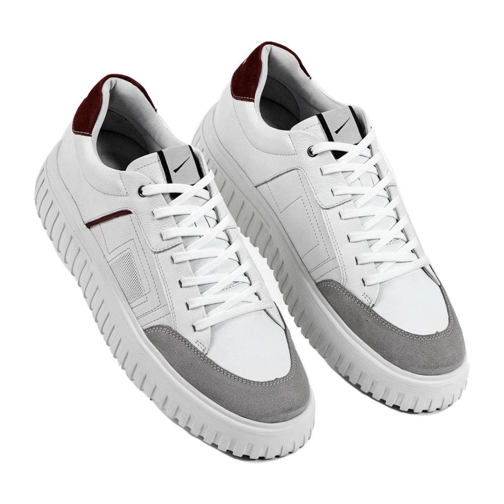 Tênis Masculino Ferracini Still 8102-683c Branco Branco 2