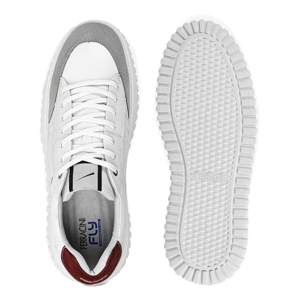 Tênis Masculino Ferracini Still 8102-683c Branco Branco 4