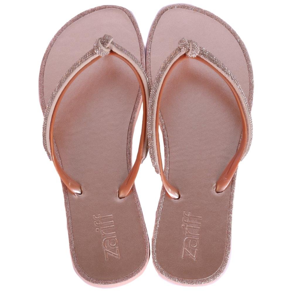 Chinelo Feminino Zariff 2304 Cobre Cobre 1
