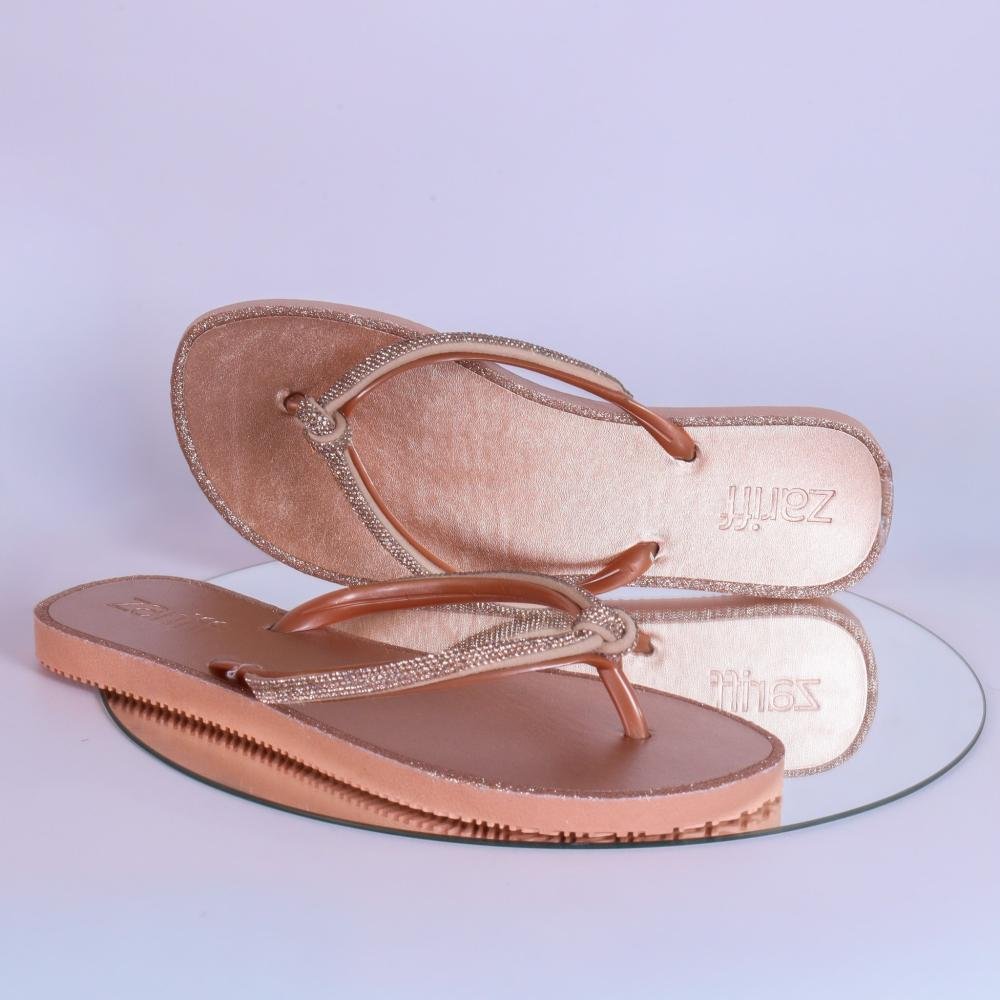 Chinelo Feminino Zariff 2304 Cobre Cobre 12
