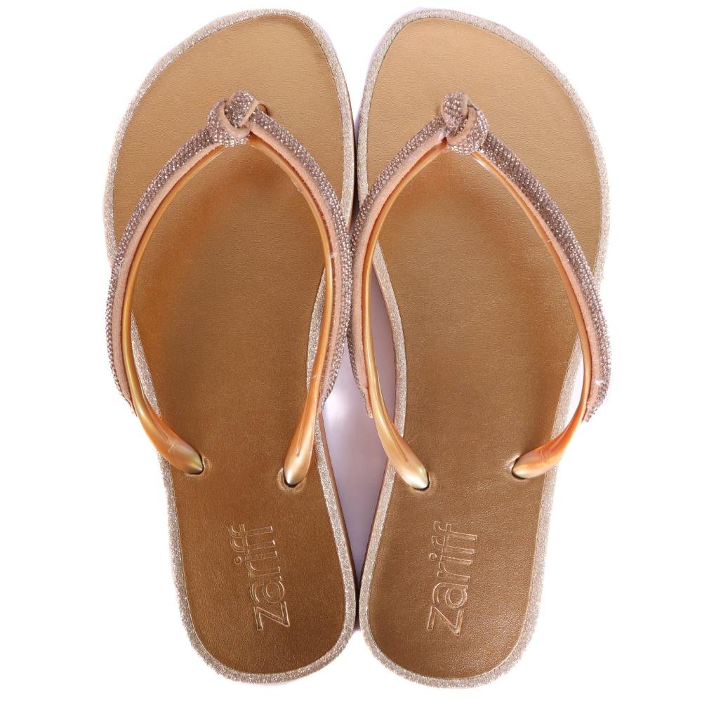 Chinelo Feminino Zariff 2304 Bronze