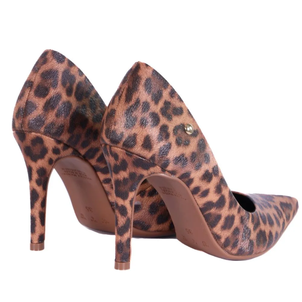 Scarpin Feminino Zariff com Salto Fino T9430-256 Onça Onça 5