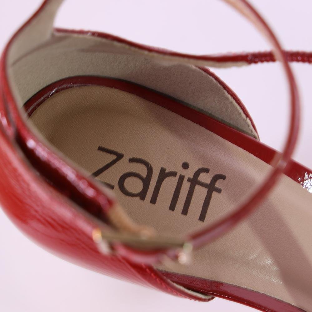 Sandália Feminina Zariff 6010525 Vermelho Vermelho 4
