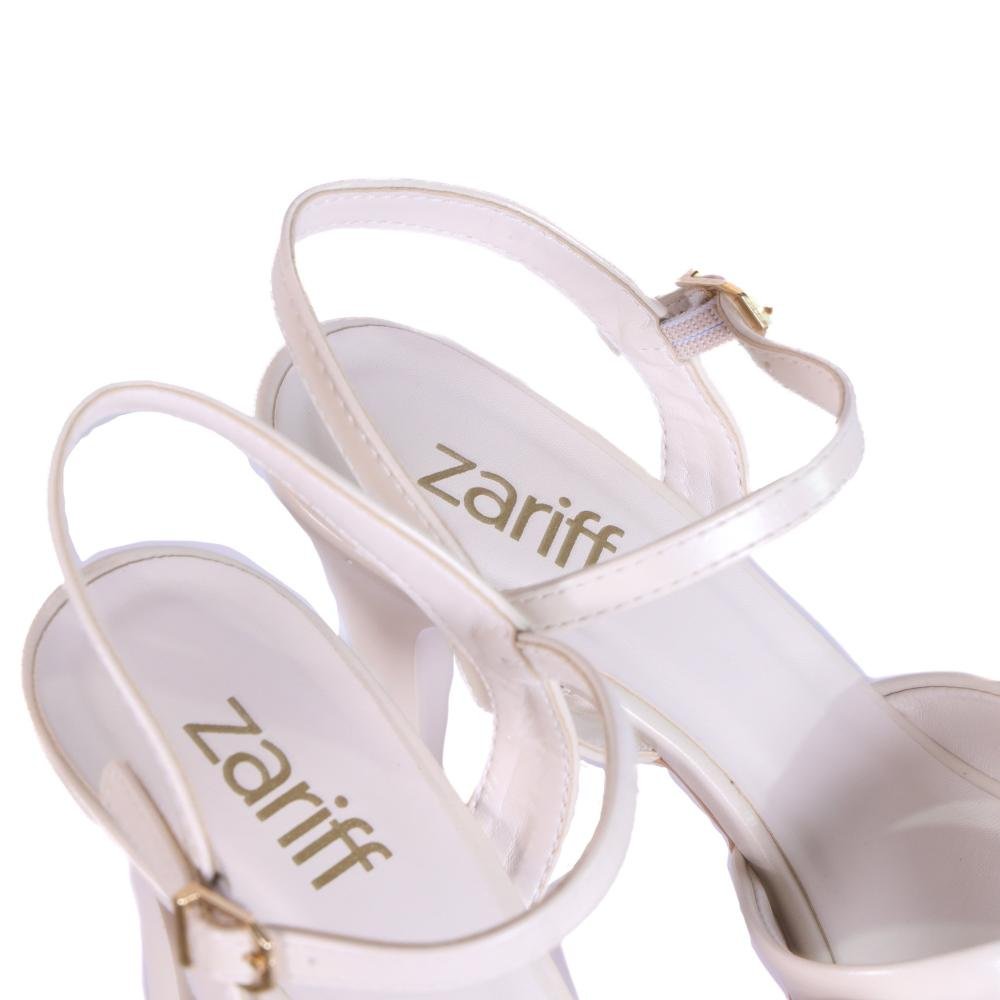 Sandália Feminina Zariff com Plataforma 5365.11833 Off White Off White 5