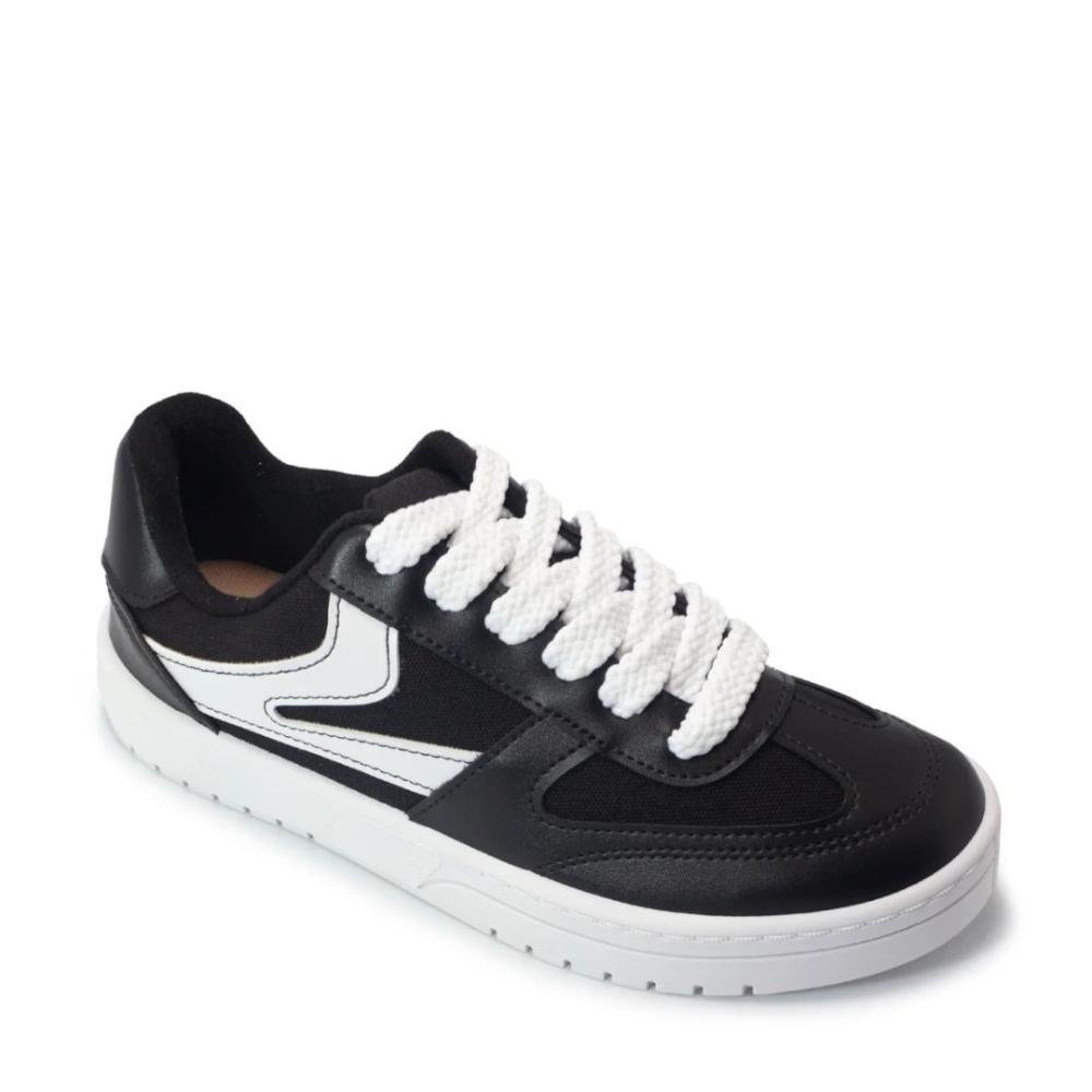 Tênis Moleca Feminino 5791.113 Preto/Branco Preto/Branco 2