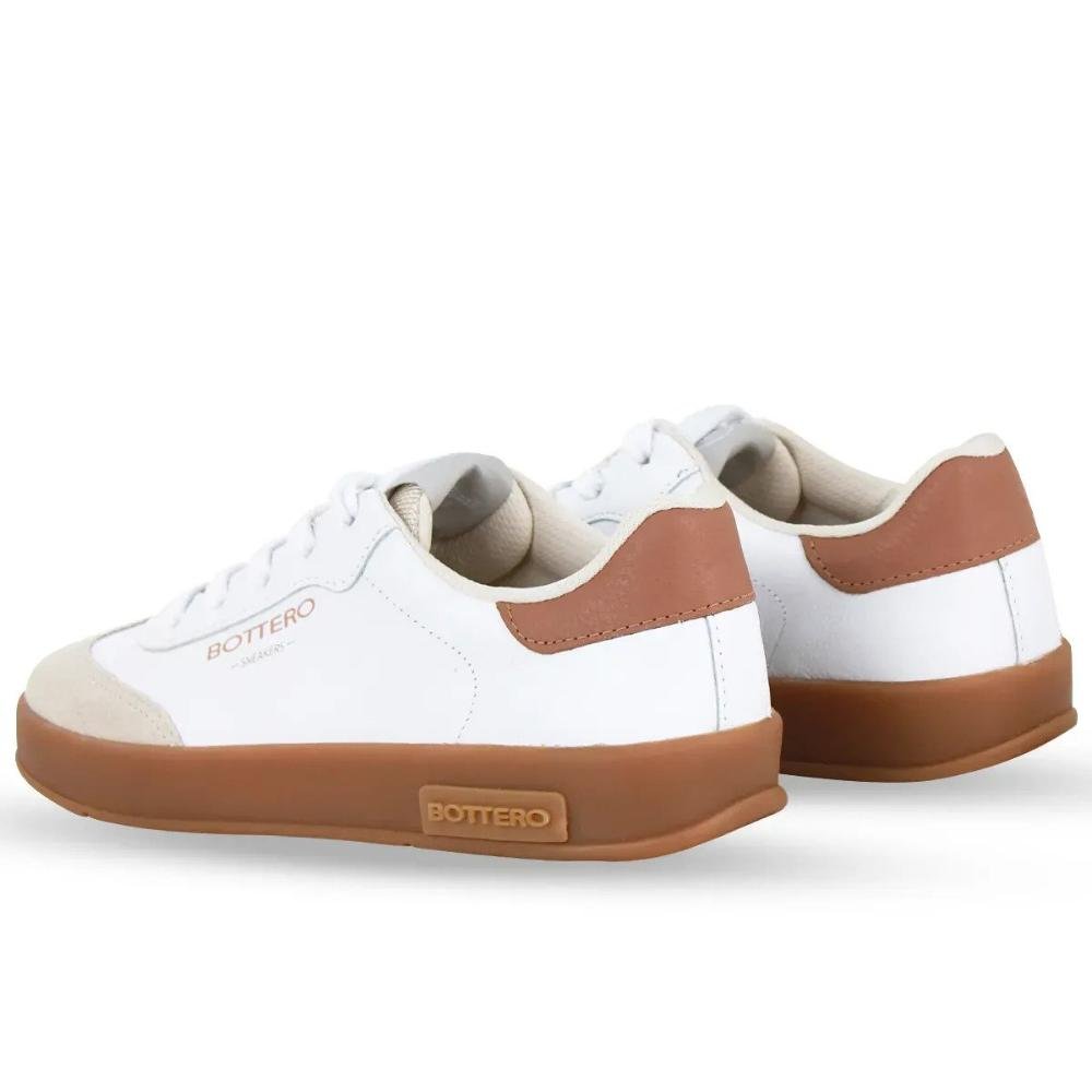 Tênis Feminino Bottero Casual 364905 Marfim Marfim 8
