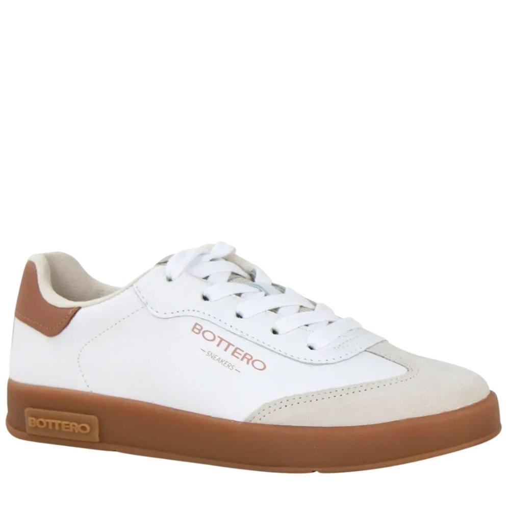 Tênis Feminino Bottero Casual 364905 Marfim Marfim 9