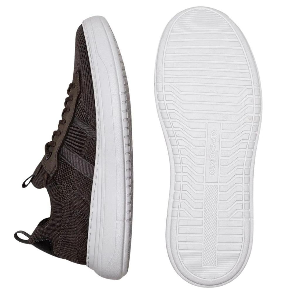 Tênis Democrata Masculino Joe Ultra Light 526105 Smoke Marrom 3
