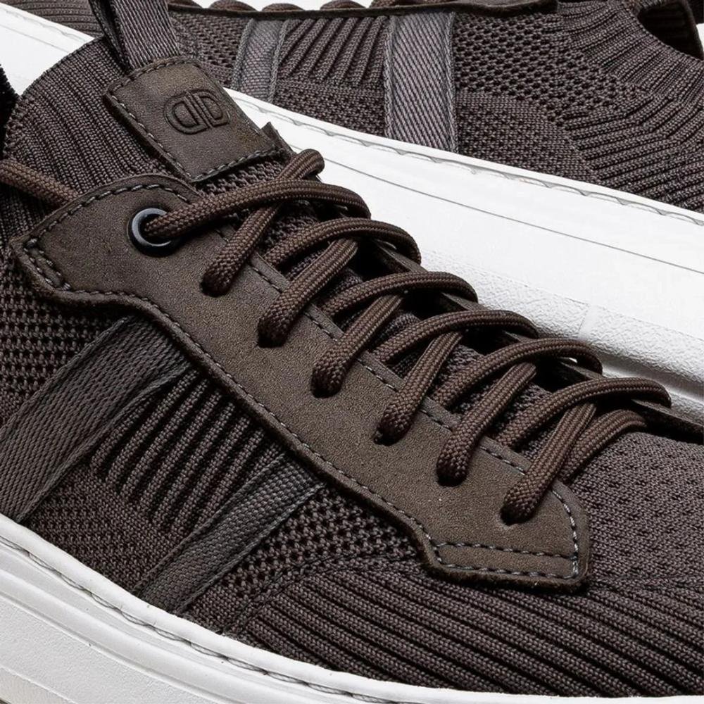 Tênis Democrata Masculino Joe Ultra Light 526105 Smoke Marrom 4