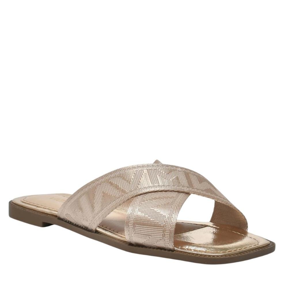 Rasteirinha Via Marte Feminina 292-003 Baunilha Baunilha 3