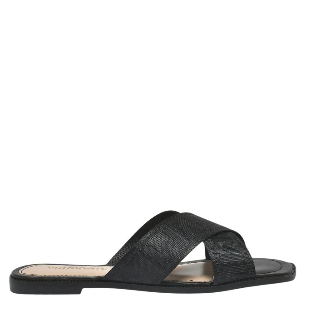 Rasteirinha Via Marte Feminino 292-003 Preto