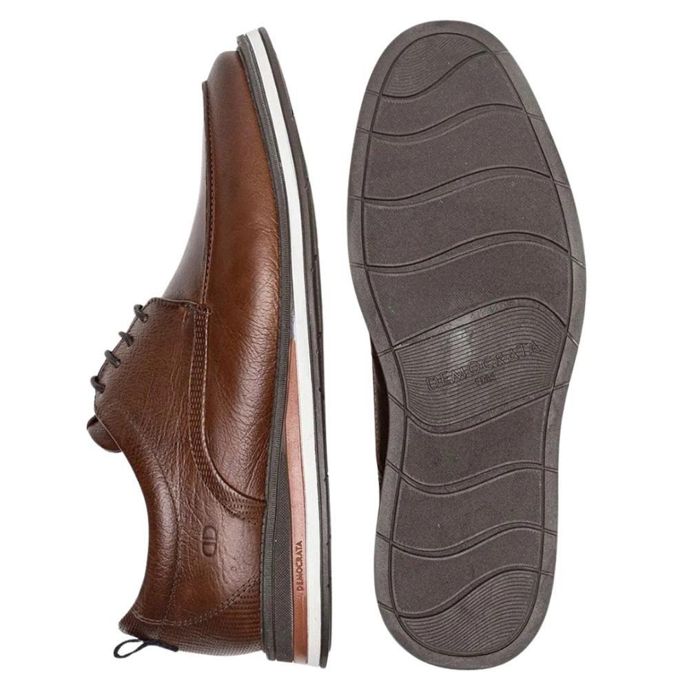 Sapato Democrata Masculino Type Metropolitan 272102 Conhaque Conhaque 3