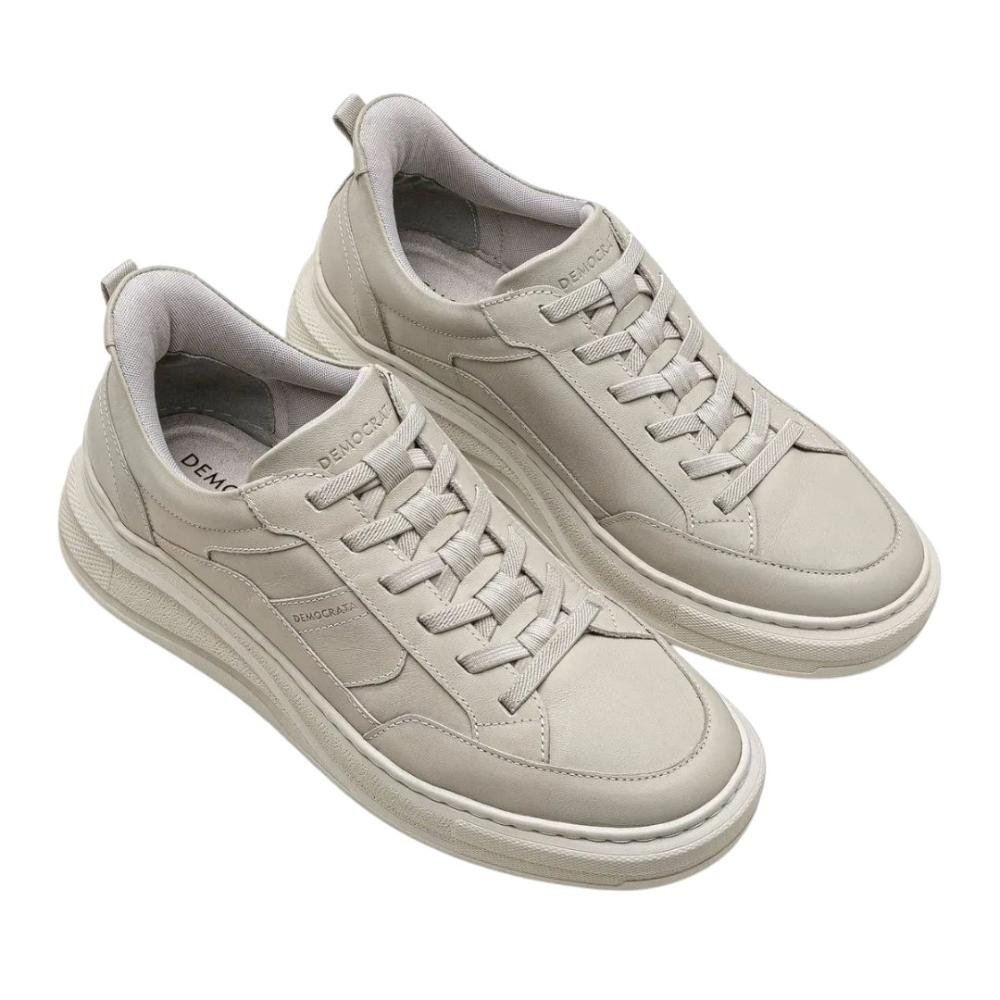 Tênis Democrata Masculino Pace 653101 Creme Creme 2