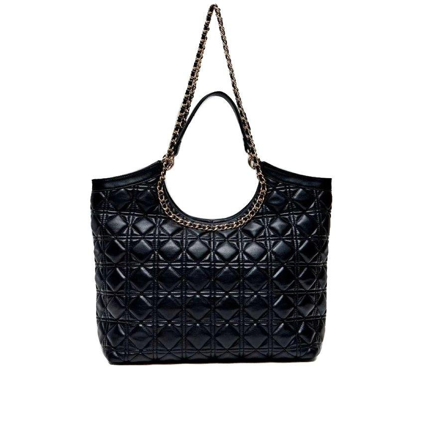 Bolsa Lança Perfume Shopping Bag Matelassê 538ob000737 Preto Preto 3