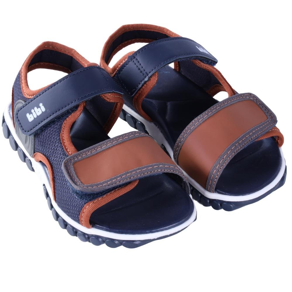 Sandália Infantil Bibi Menino 1240073 Marinho/Caramelo Marinho/Caramelo 2