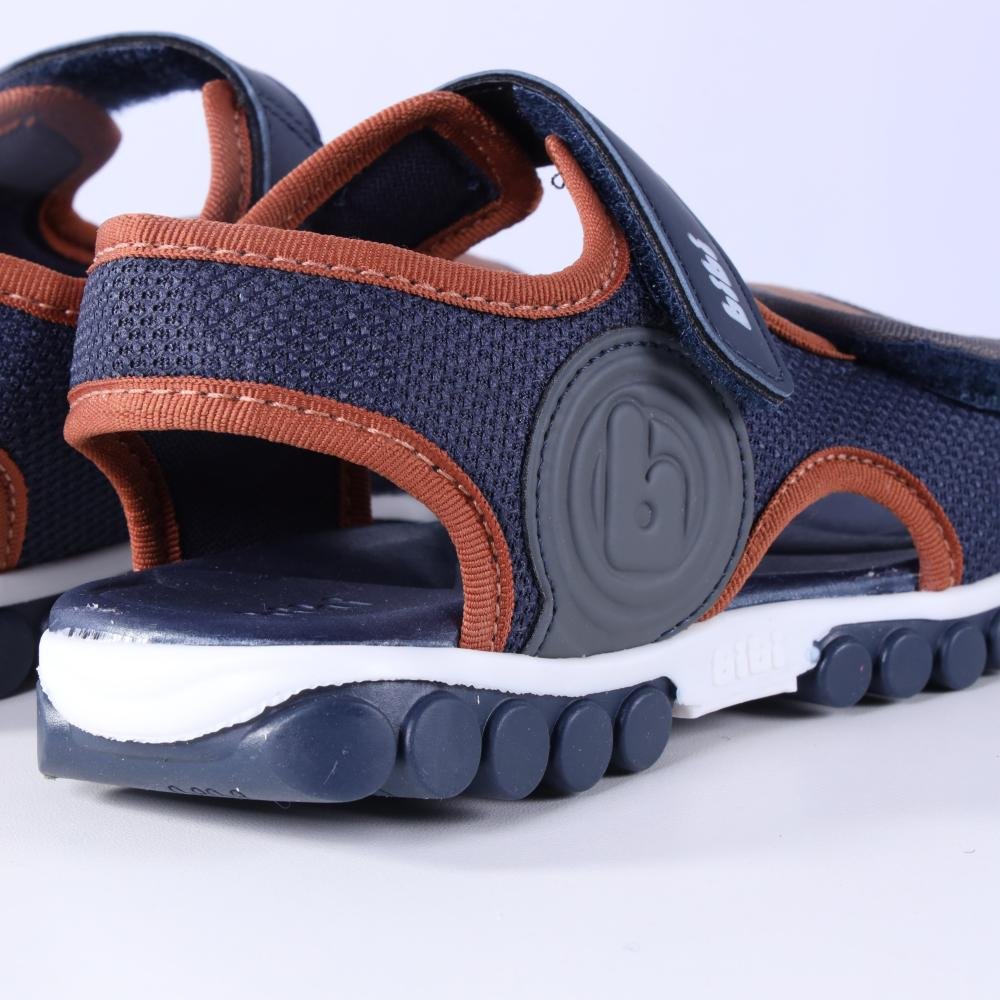 Sandália Infantil Bibi Menino 1240073 Marinho/Caramelo Marinho/Caramelo 6