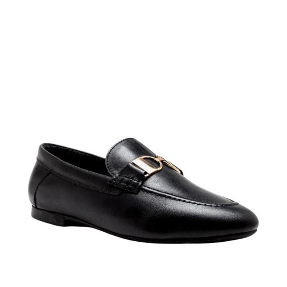 Sapato Loafer Feminino Democrata 645101 Preto