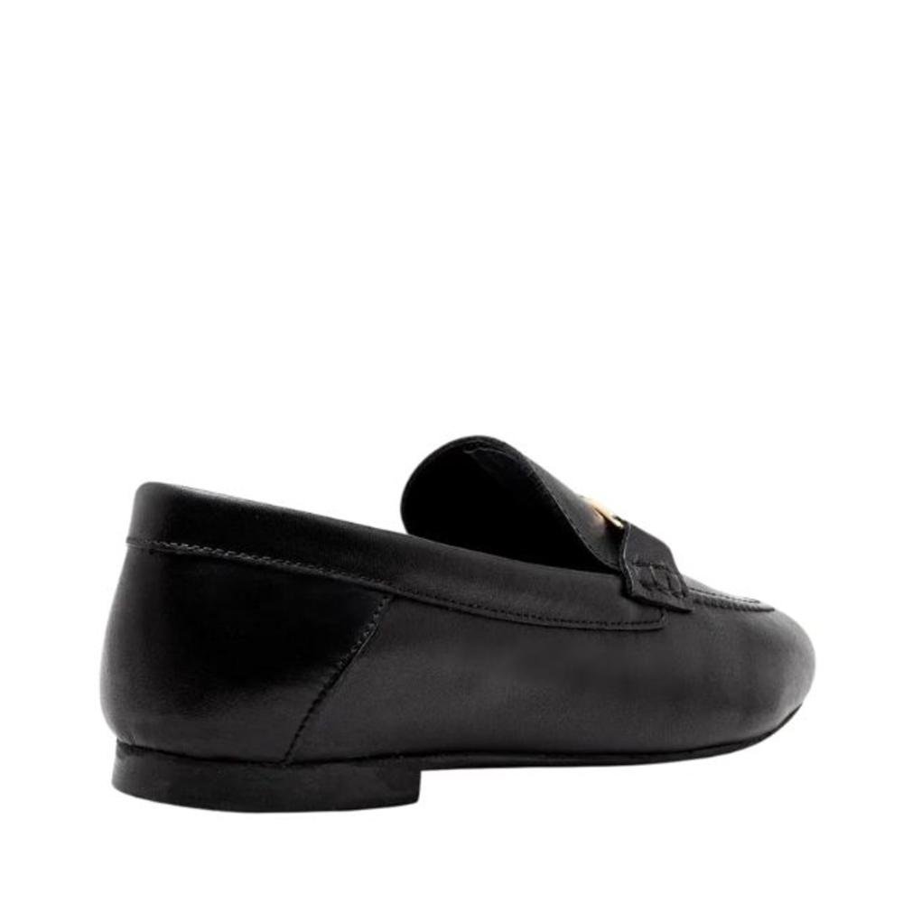 Sapato Loafer Feminino Democrata 645101 Preto Preto 5