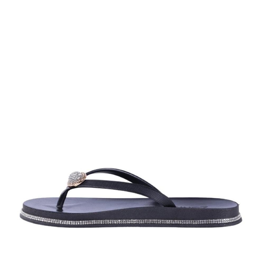Chinelo Feminino Zariff Pr161 Preto Preto 3