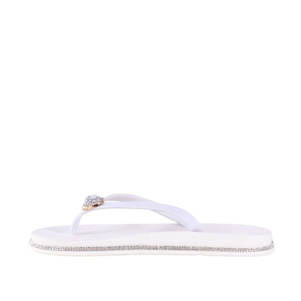 Chinelo Feminino Zariff Pr161 Branco Branco 3