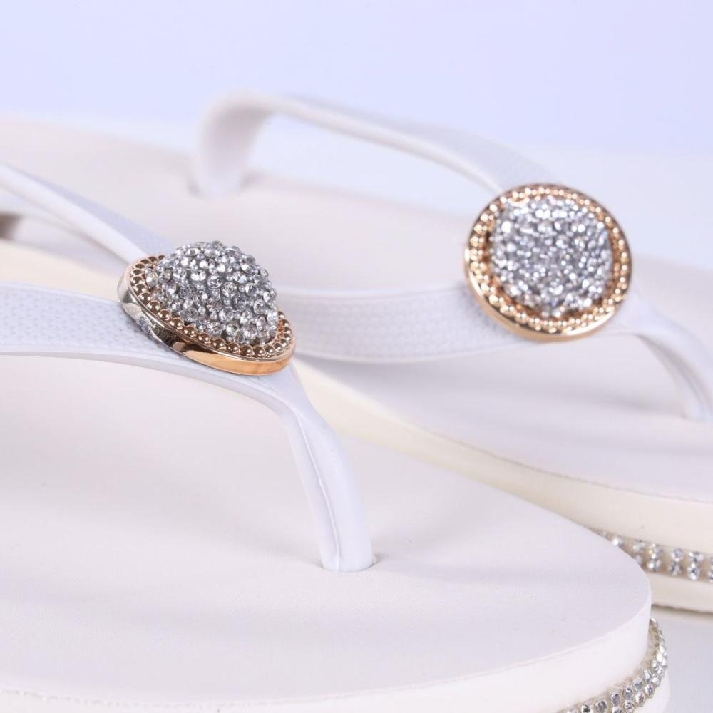 Chinelo Feminino Zariff Pr161 Branco Branco 5