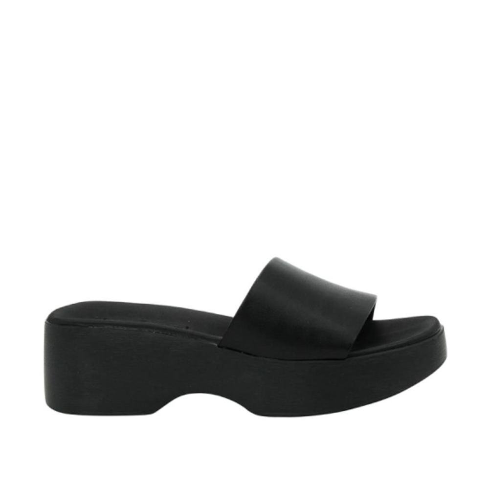 Tamanco Flatform Feminino Moleca 5503,100 Preto