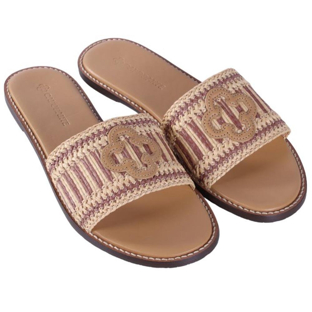 Rasteirinha Capodarte Feminina 4019301 Caramelo Marrom 3