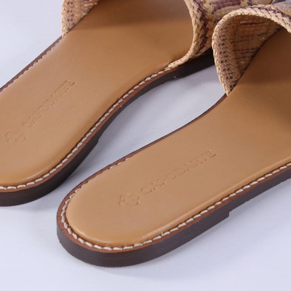 Rasteirinha Capodarte Feminina 4019301 Caramelo Marrom 5