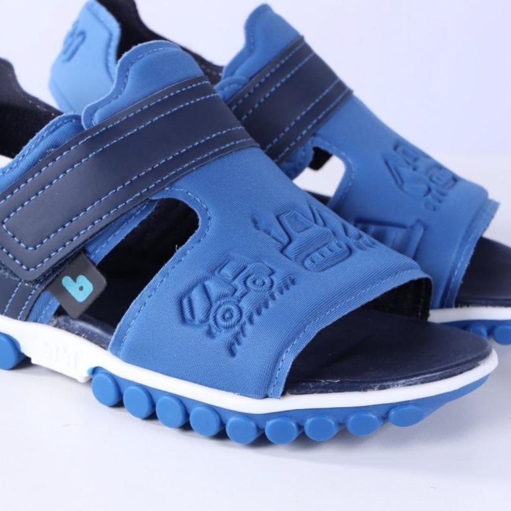 Sandália Infantil Bibi Menino 1240078 Azul/Marinho Azul 2