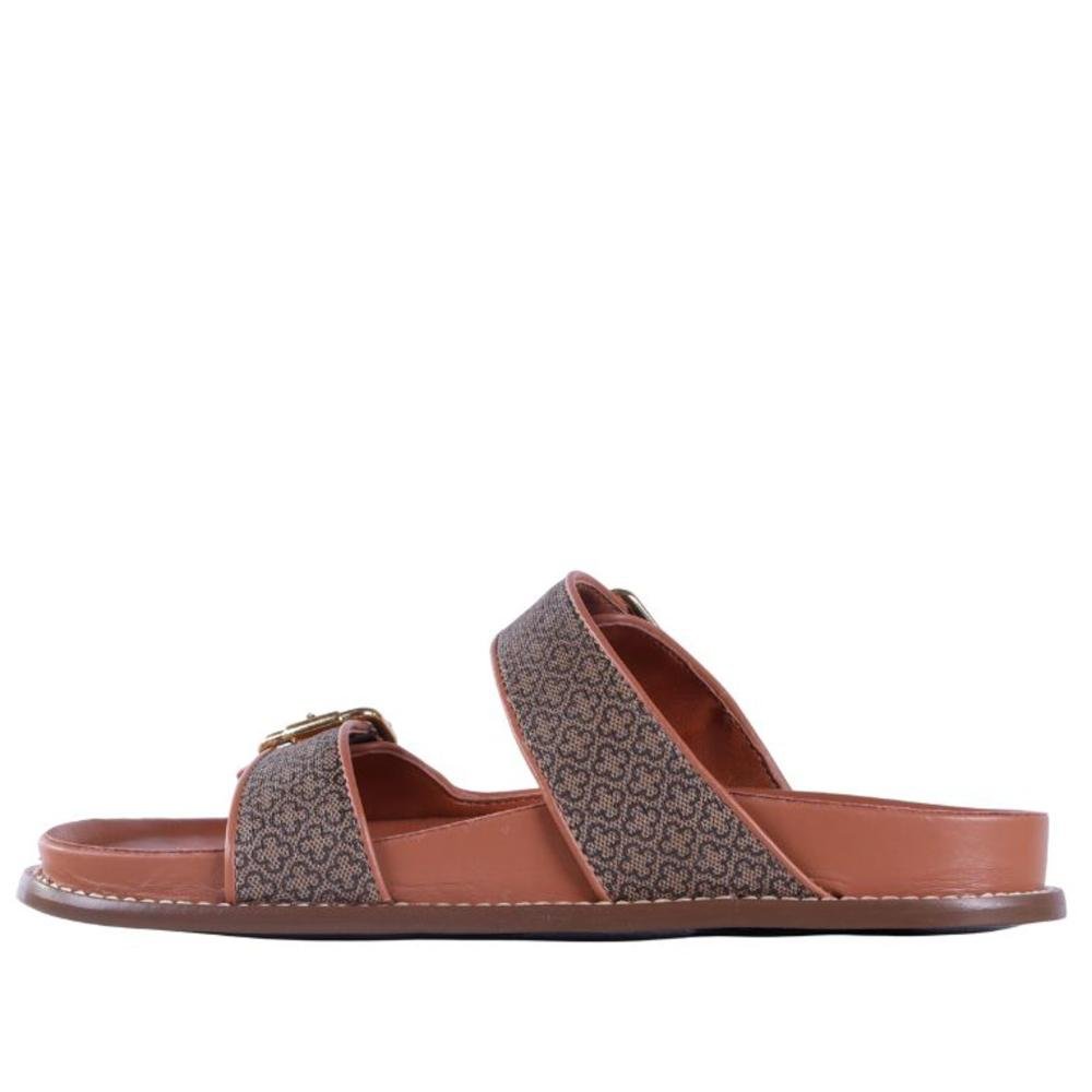 Papete Capodarte Feminina 4019352. Monograma Marrom 6