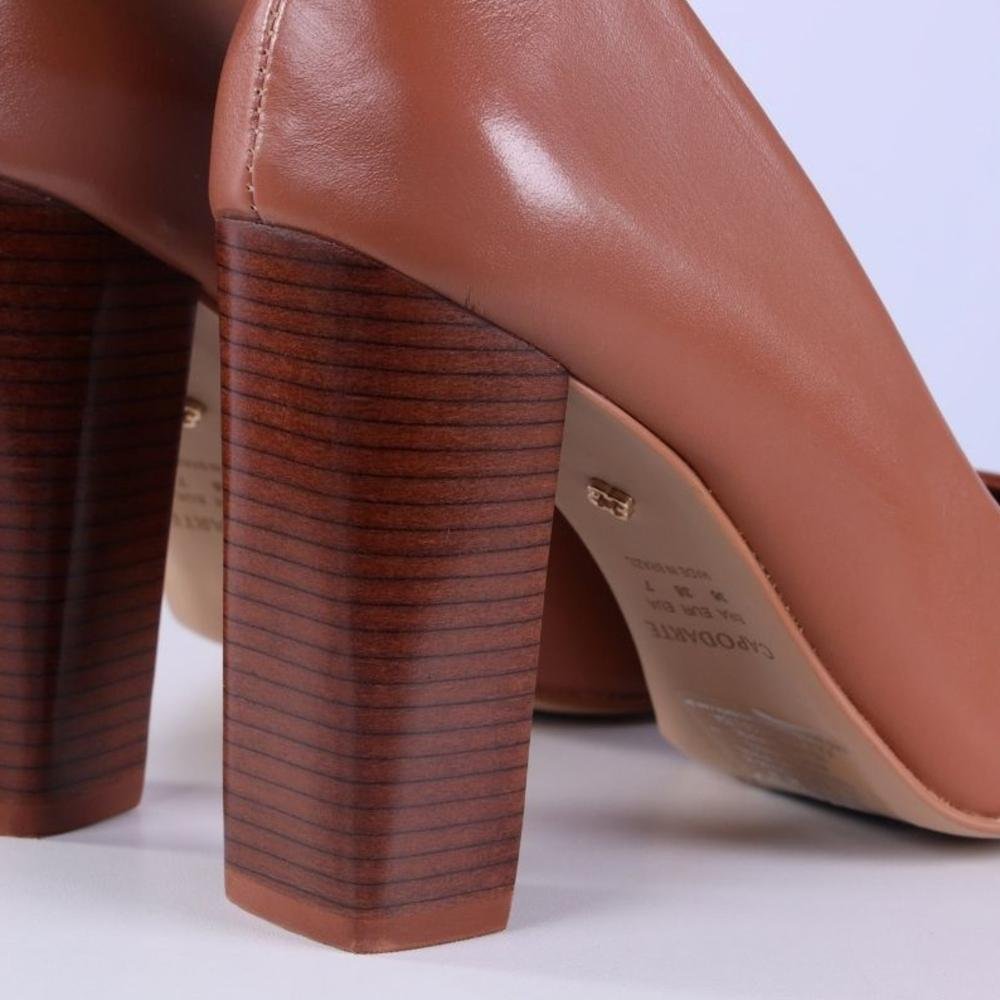 Scarpin Feminino Capodarte 4019358 Camel Marrom 3