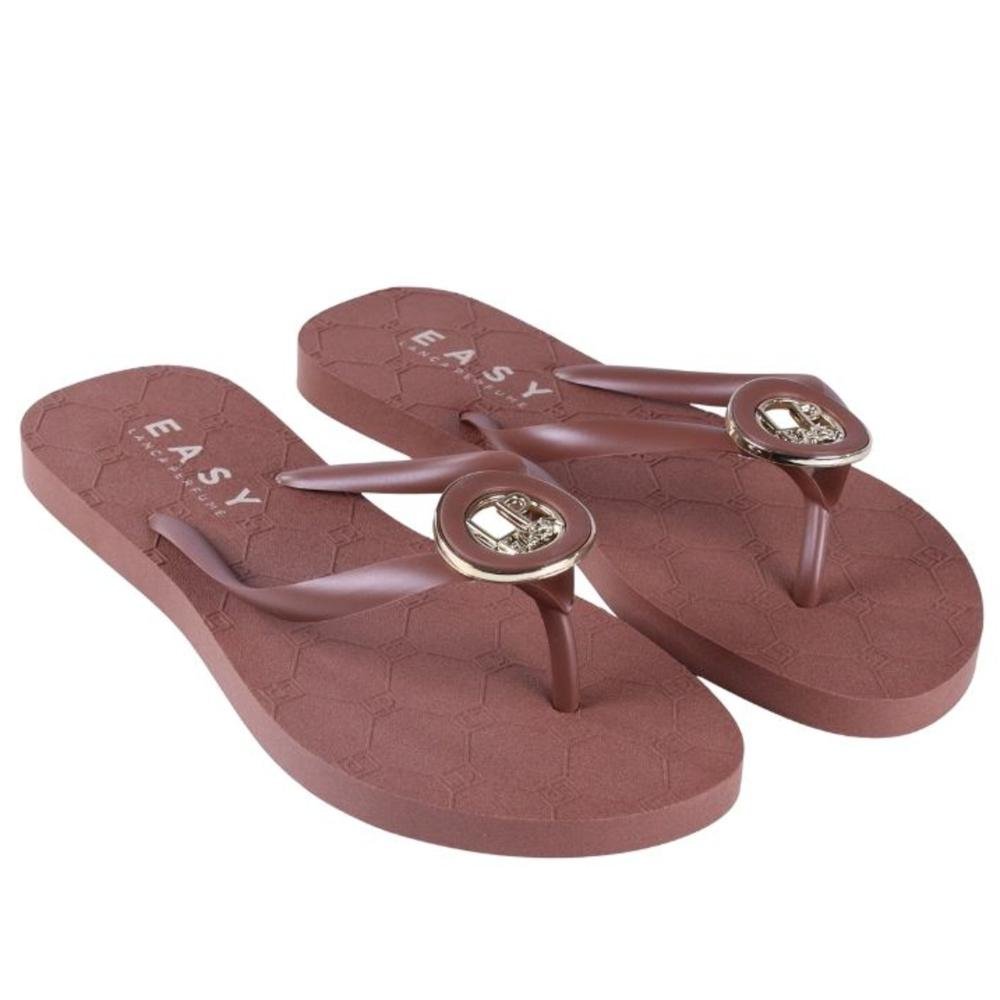 Chinelo Lança Perfume Feminino 537ch000683 Camel Marrom 6
