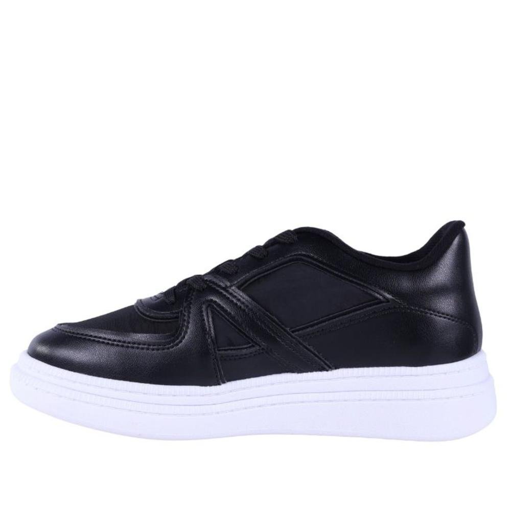 Tênis Feminino Moleca Casual 5816,108 Preto Preto 6
