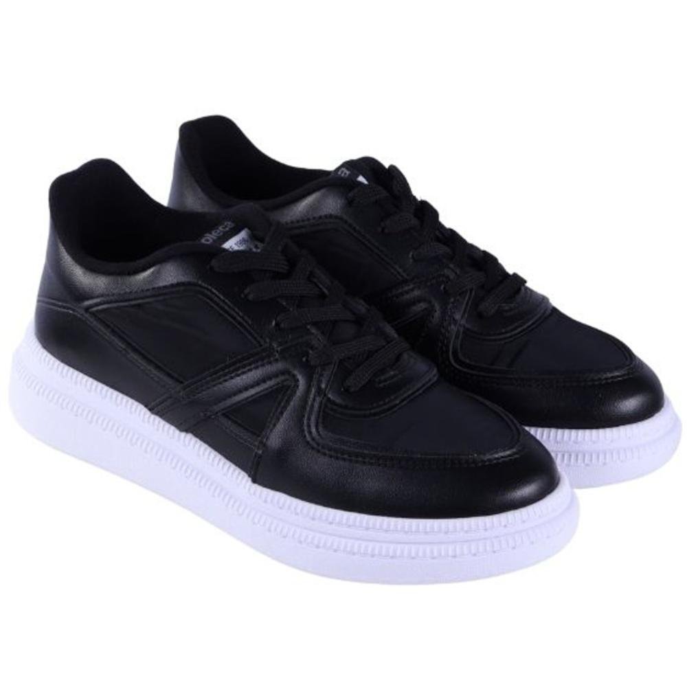 Tênis Feminino Moleca Casual 5816,108 Preto Preto 2