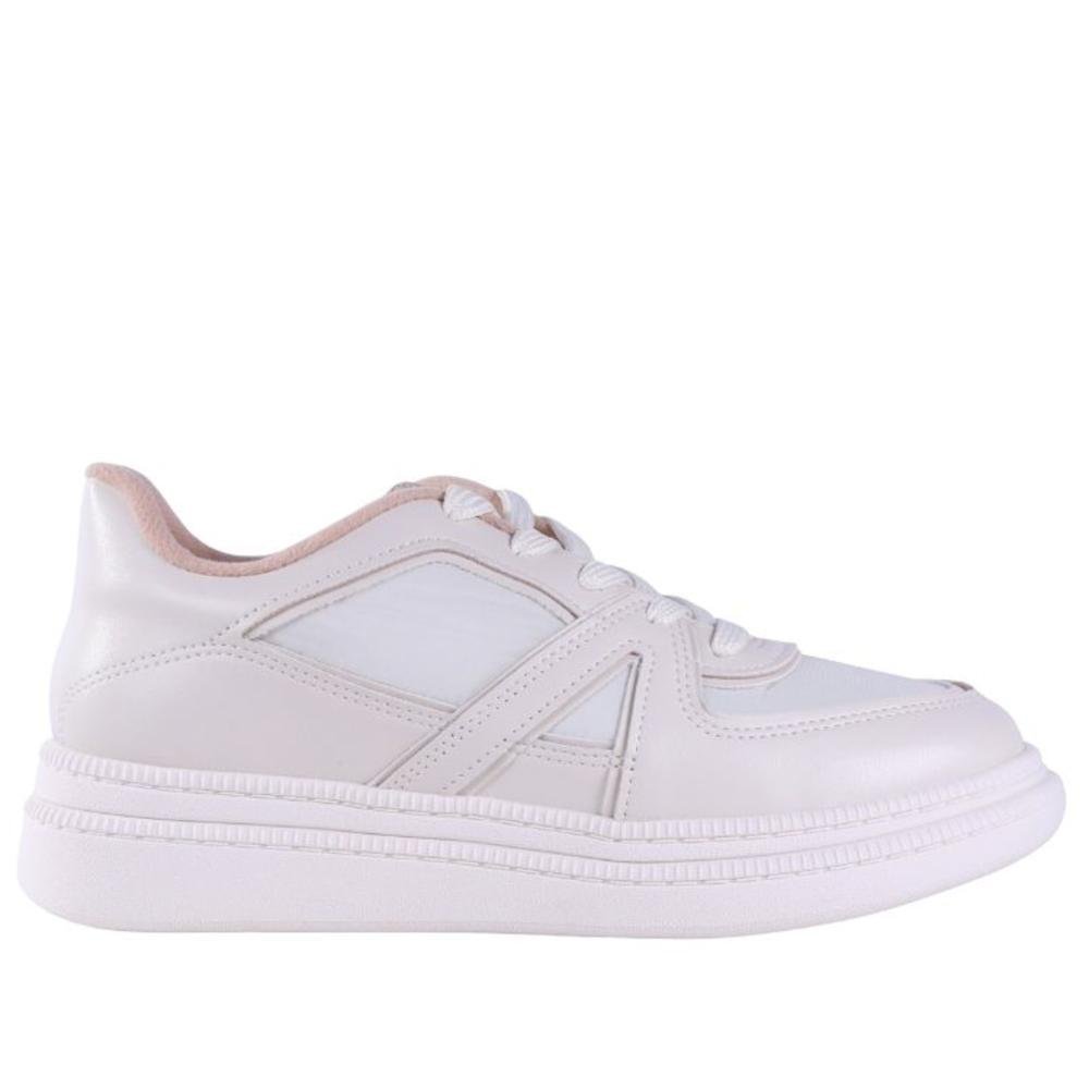 Tênis Feminino Moleca Casual 5816,108 Branco Off