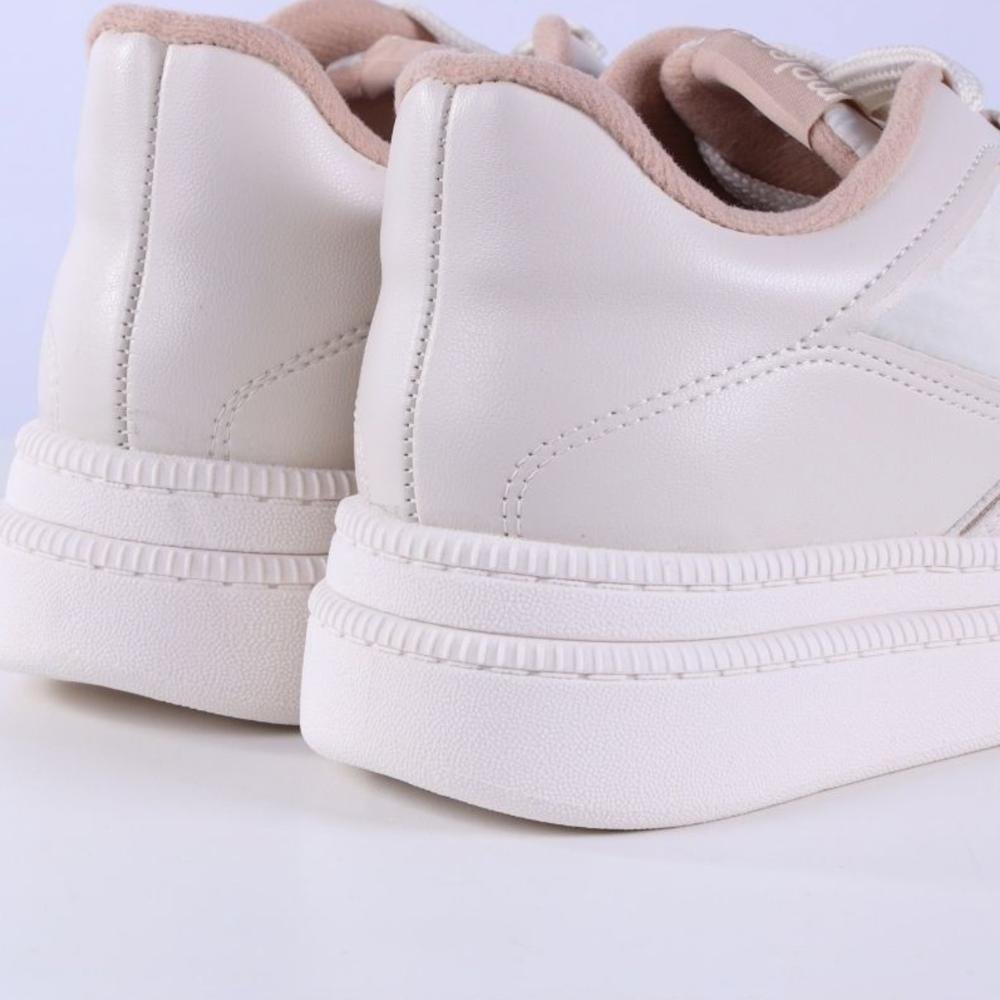 Tênis Feminino Moleca Casual 5816,108 Branco Off Off White 3