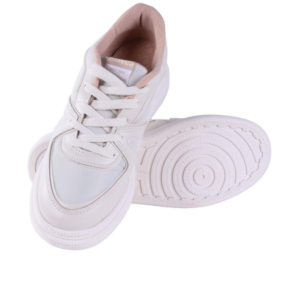 Tênis Feminino Moleca Casual 5816,108 Branco Off Off White 5