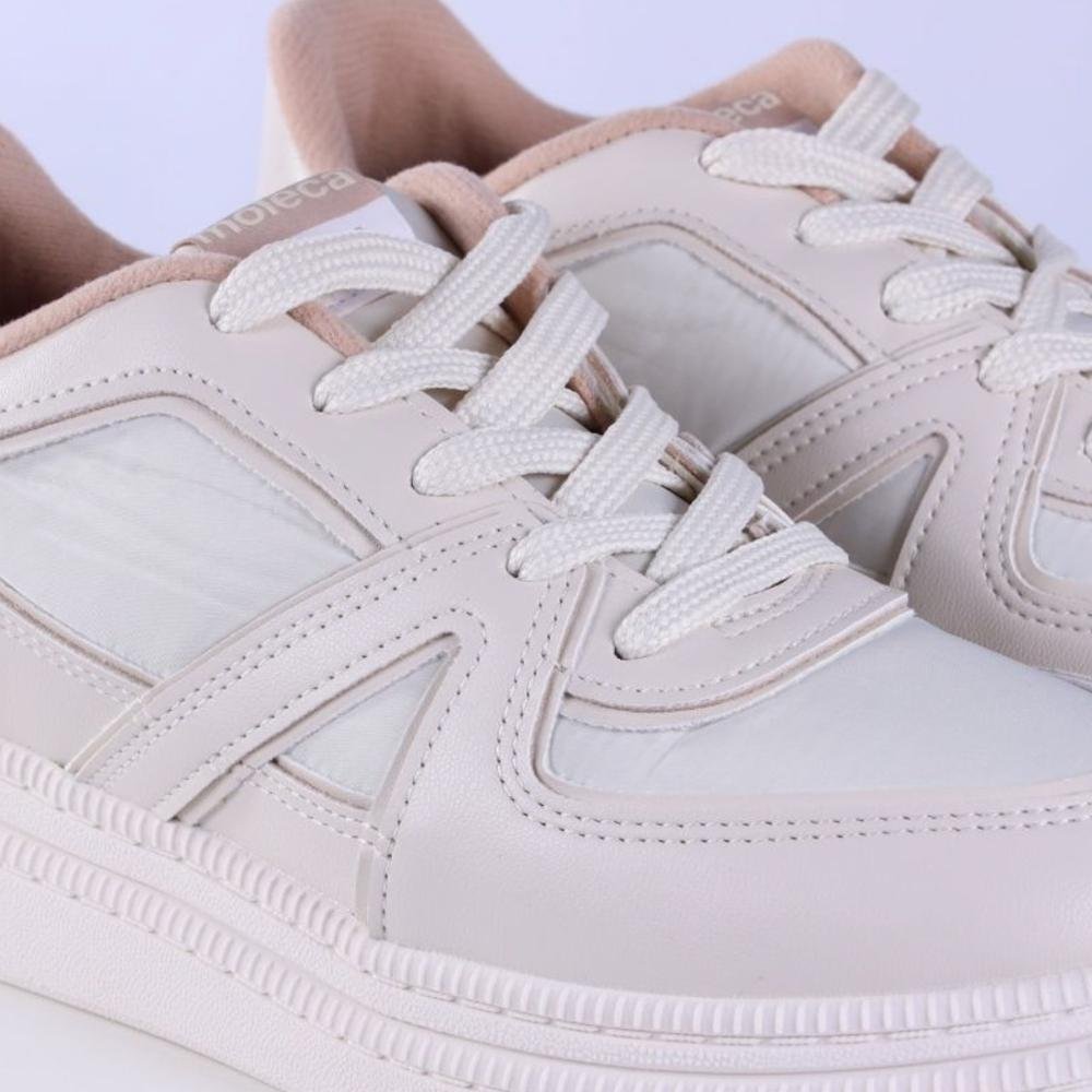 Tênis Feminino Moleca Casual 5816,108 Branco Off Off White 6