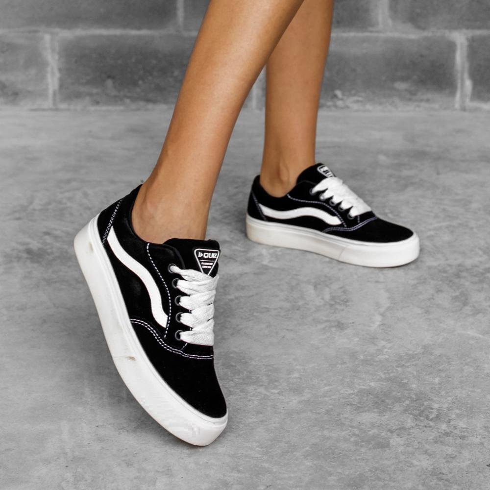 Tênis Feminino Quiz 69-1884 Preto Preto 8