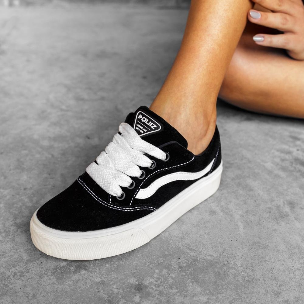 Tênis Feminino Quiz 69-1884 Preto Preto 9