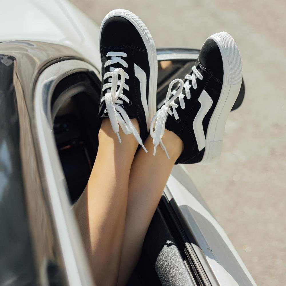 Tênis Feminino Quiz 61-1832 Preto Preto 3