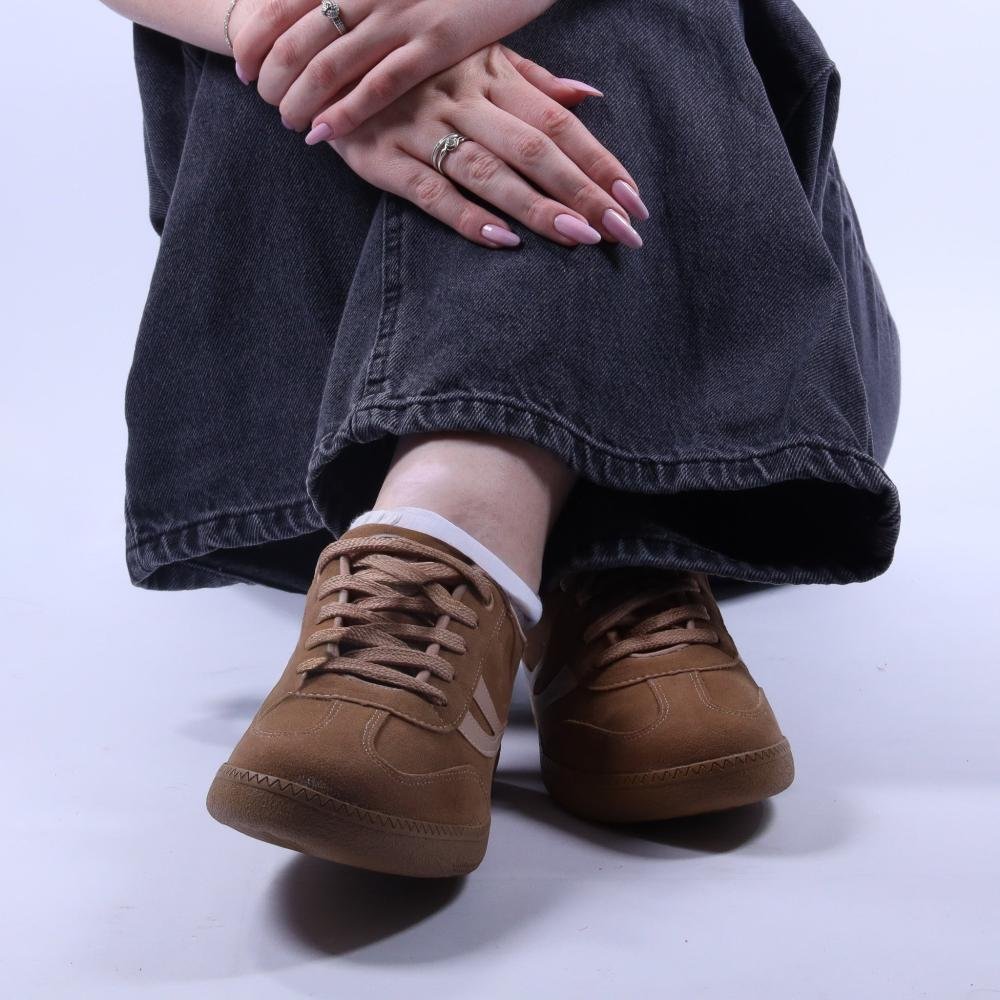 Tênis Feminino Quiz 69-1739 Amendoa Marrom 12