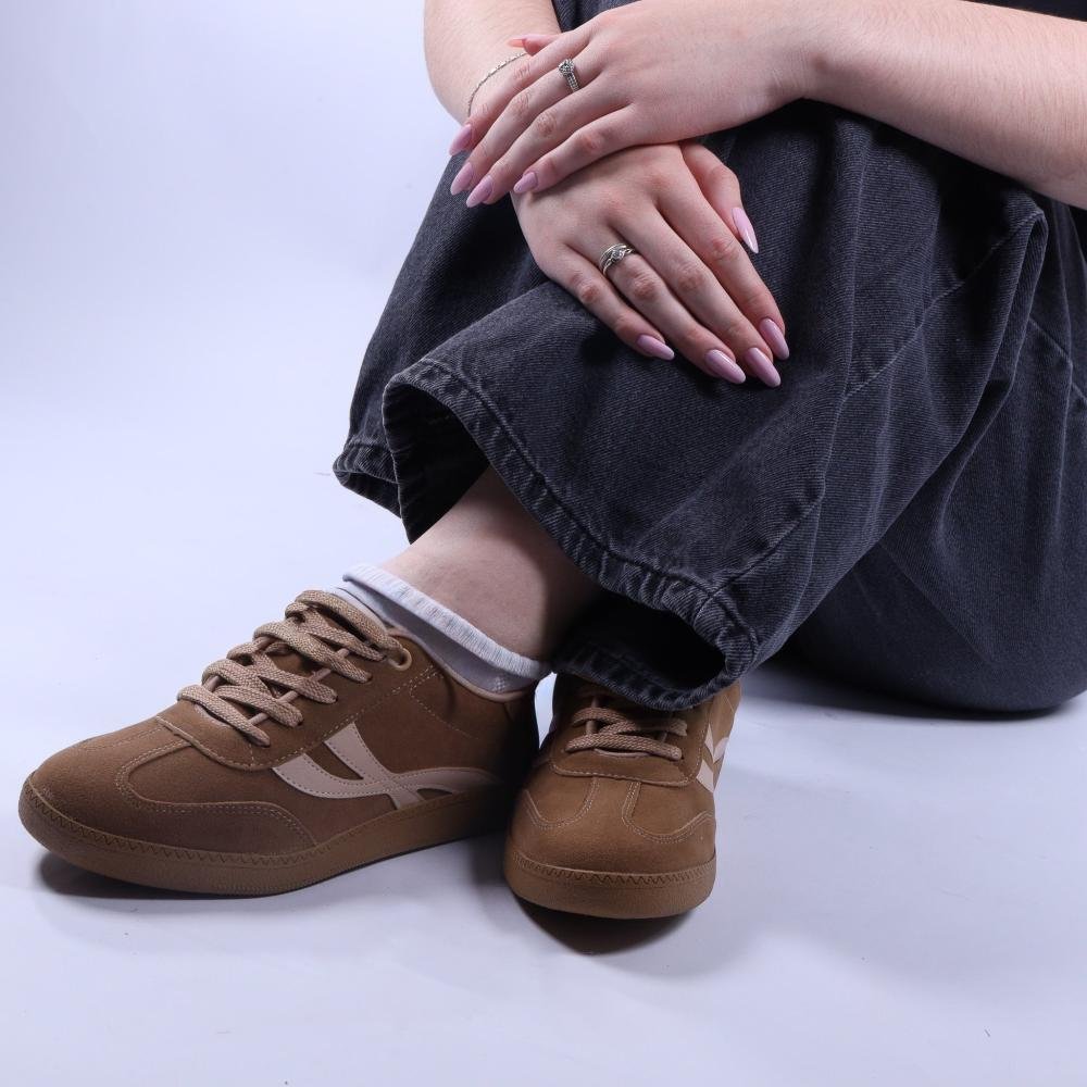 Tênis Feminino Quiz 69-1739 Amendoa Marrom 13