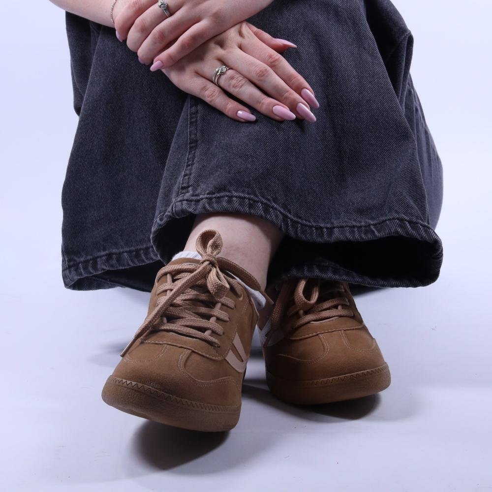 Tênis Feminino Quiz 69-1739 Amendoa Marrom 5